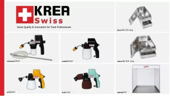 Swiss Quality &amp; Innovation for Food Professionals choc MELTER 6Kg volume SPRAY multi SPRAY choc