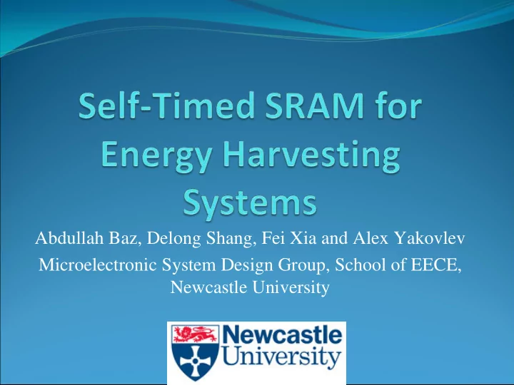 abdullah baz delong shang fei xia and alex yakovlev