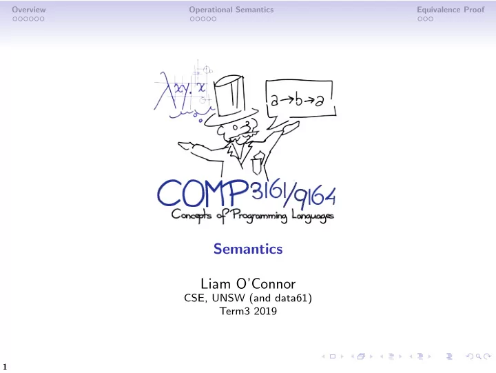semantics liam o connor