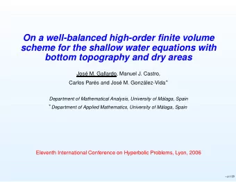 On a well-balanced high-order finite volume  scheme for the shallow water equations with  bottom