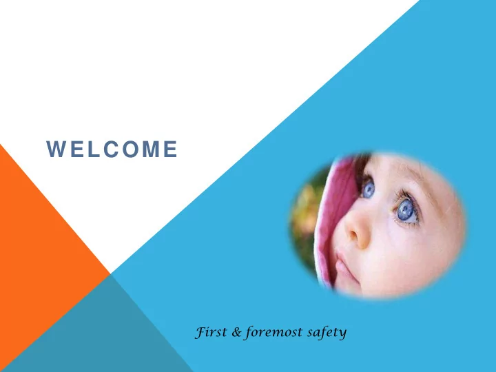 welcome