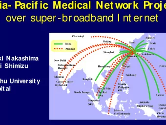 over super-broadband I nt ernet  Chernobyl  Chernobyl  Sapporo  Sapporo  Beijing  Beijing  Seoul