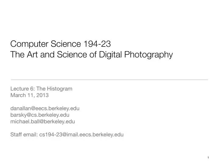 computer science 194 23 the art and science of digital