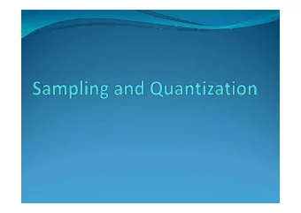 Sampling a Signal  an analog signal together with  some samples of the signal.  The samples