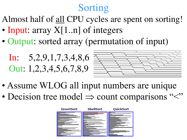 sorting