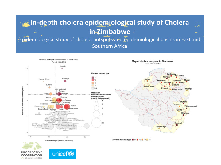 in depth cholera epidemiological study of cholera in