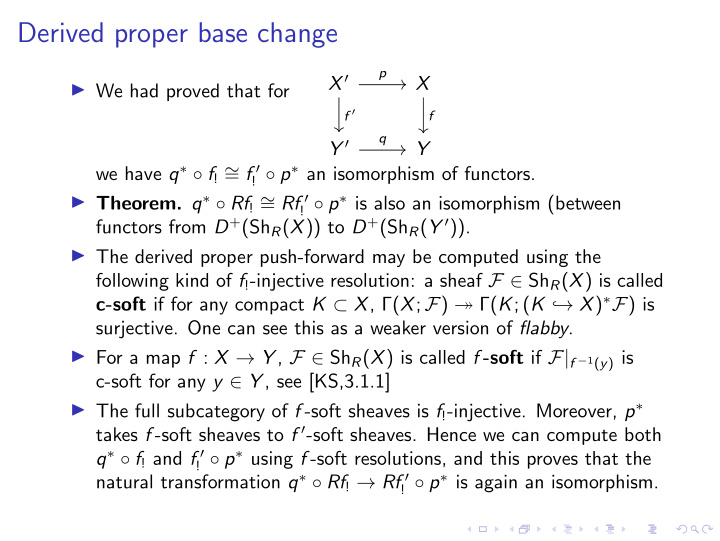 derived proper base change