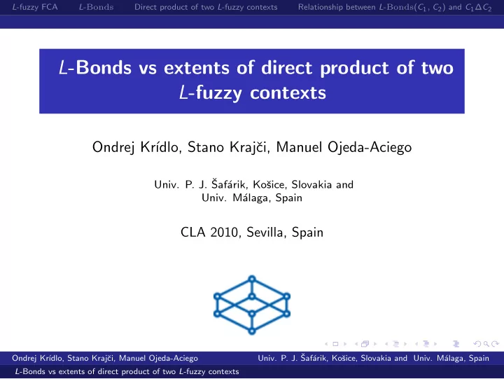l bonds vs extents of direct product of two l fuzzy