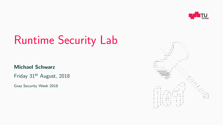 runtime security lab