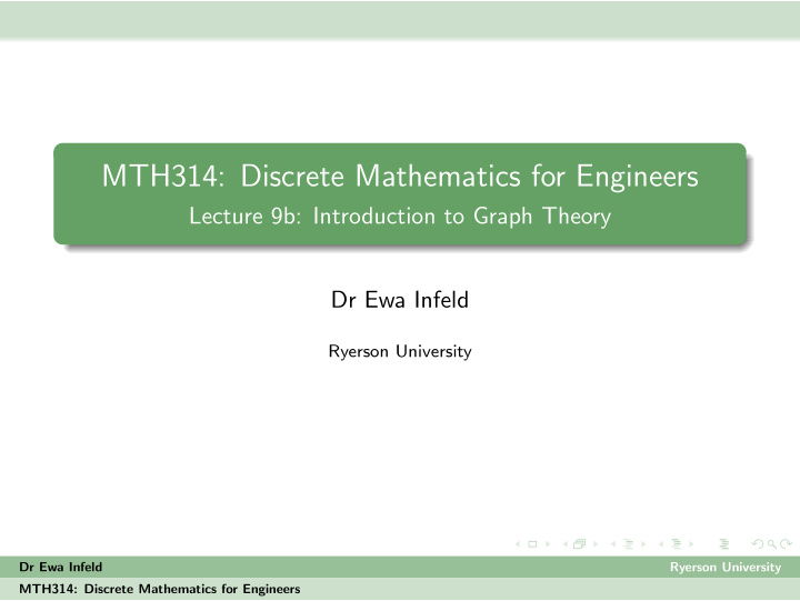 mth314 discrete mathematics for engineers