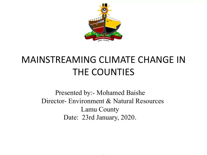introduction lamu county