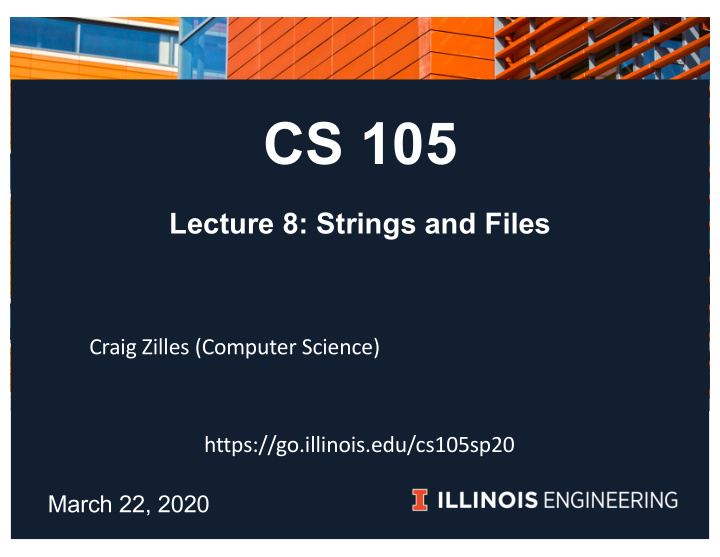 cs 105