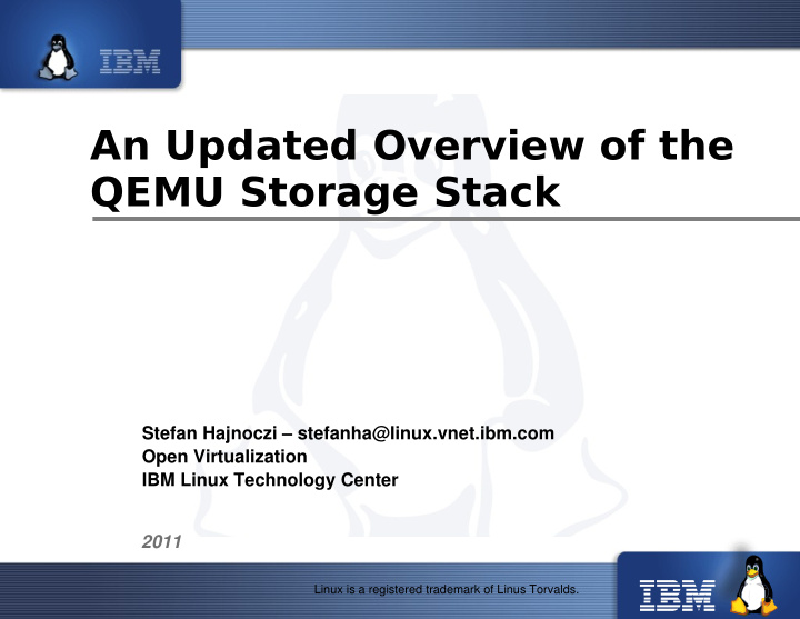 an updated overview of the qemu storage stack