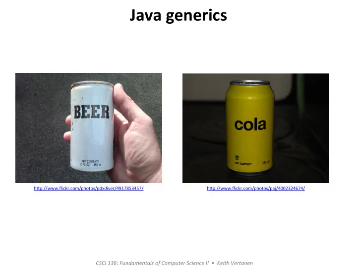 java generics