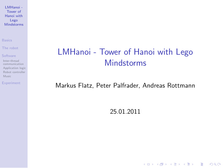 lmhanoi tower of hanoi with lego