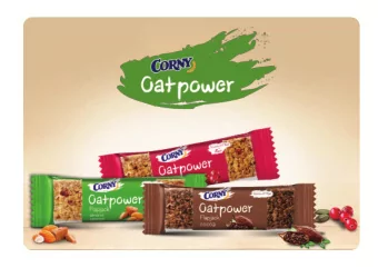 Corny cereal bars are becoming more and more successful  in the Cypriot market due to their:  R  N