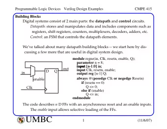 UMBC  A  B  M  A  L  T  F  O  U  M  B  C  I  M  Y  O  R  T  1  (11/6/07)  I  E  S  R  C  E  O  V  U