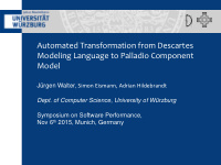 automated transformation from descartes modeling language