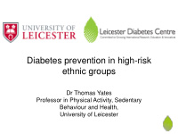 diabetes prevention in high risk