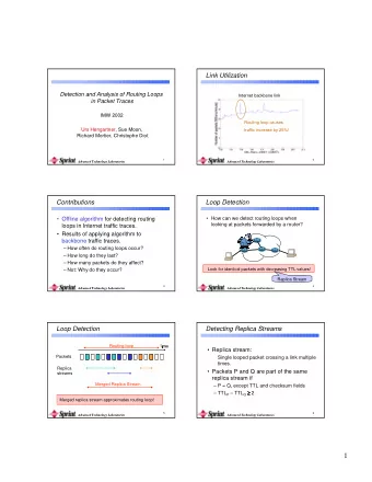 1                              Validating Replica Streams