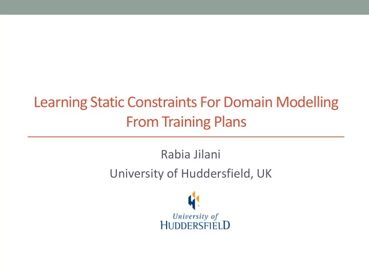 from training plans