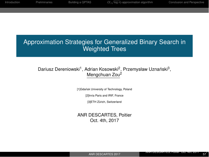 approximation strategies for generalized binary search in