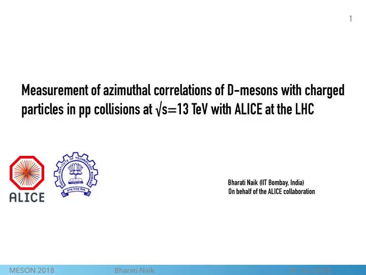 measurement of azimuthal correlations of d mesons with
