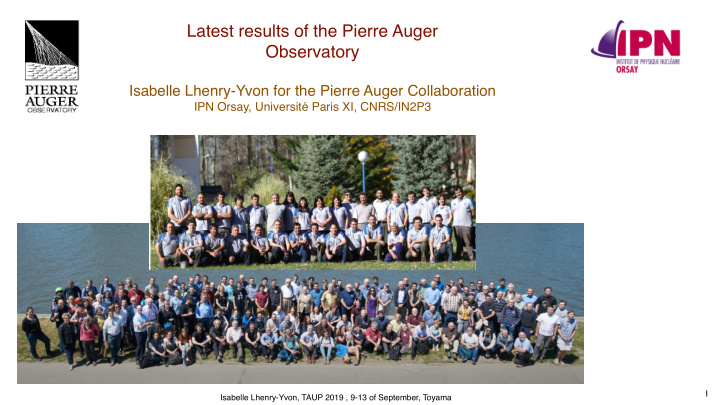 latest results of the pierre auger observatory