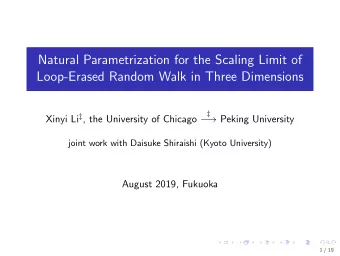 Natural Parametrization for the Scaling Limit of  Loop-Erased Random Walk in Three Dimensions