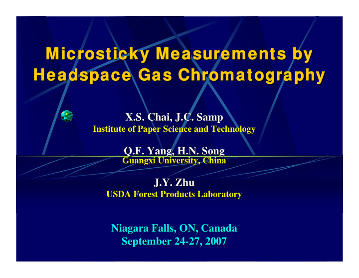 microsticky microsticky measurements by measurements by