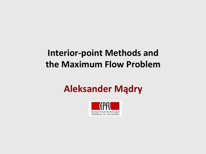 aleksander m dry