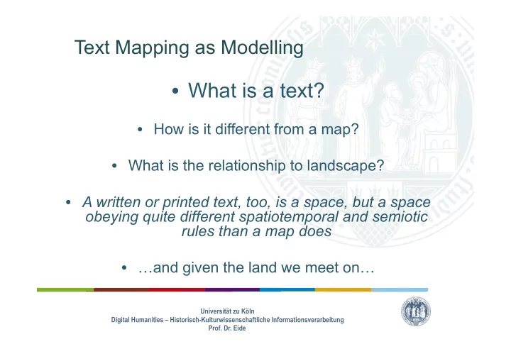 what is a text