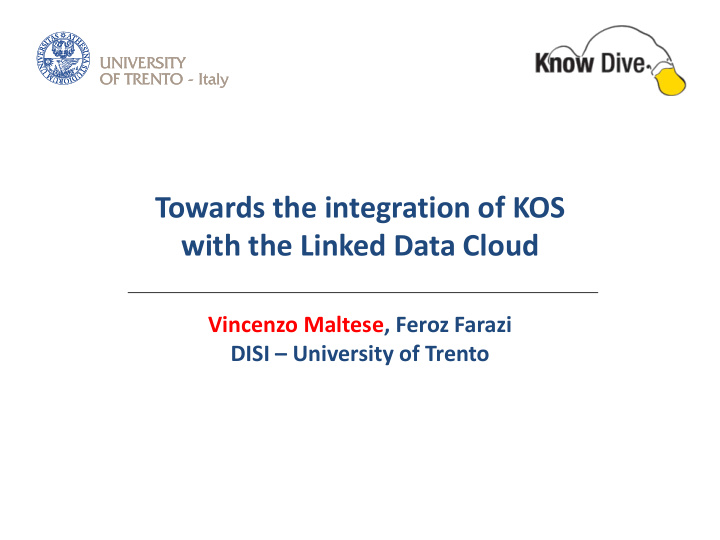 with the linked data cloud