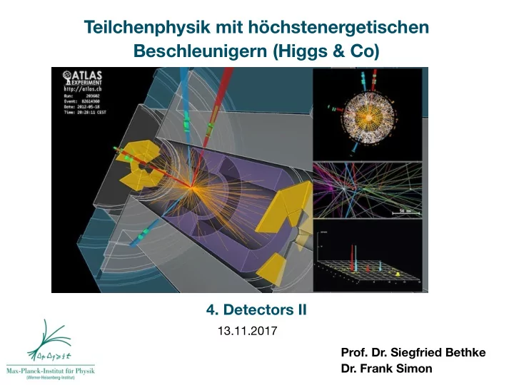 teilchenphysik mit h chstenergetischen beschleunigern