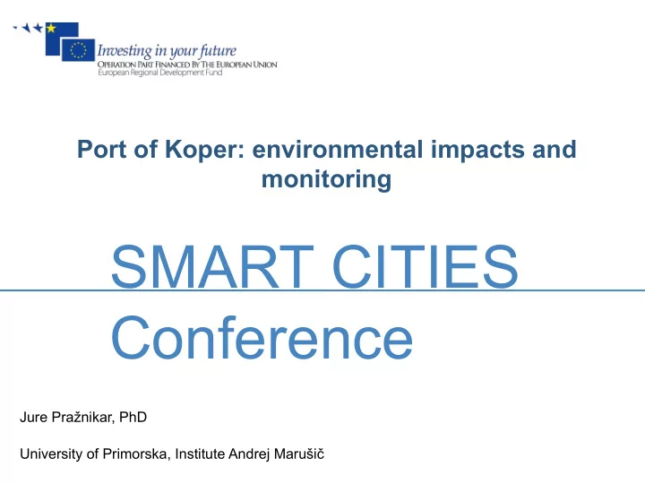 smart cities