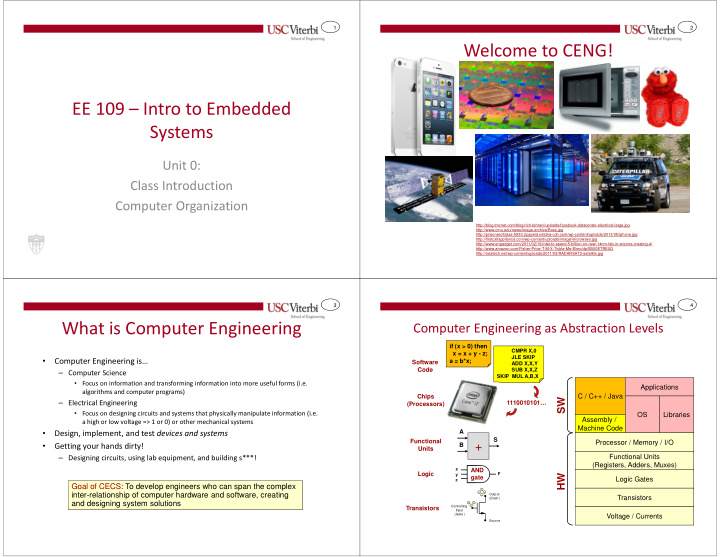 welcome to ceng ee 109 intro to embedded systems