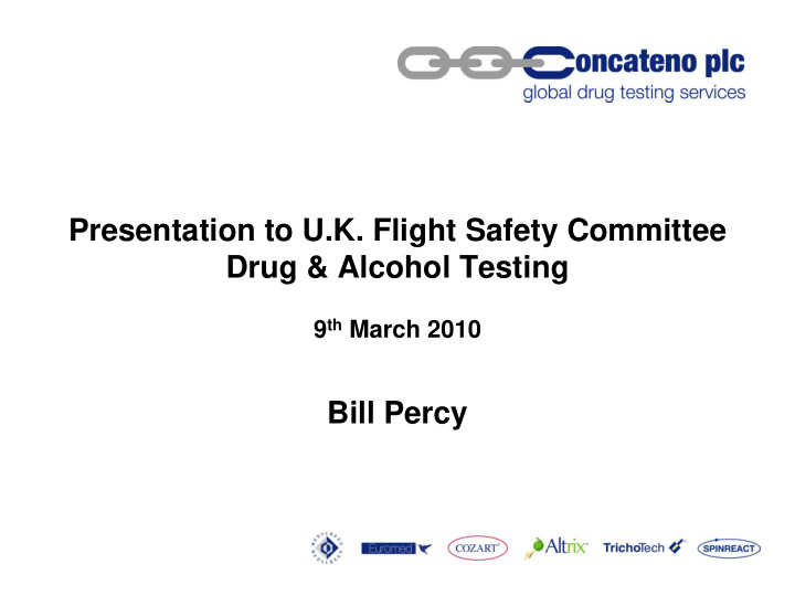 presentation to u k flight safety committee drug amp