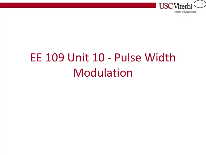 modulation