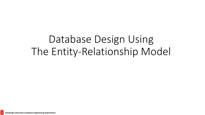 database design using