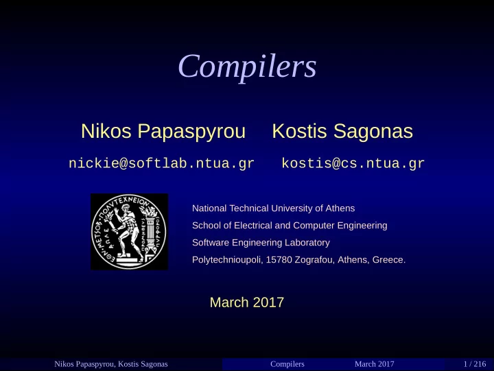 compilers