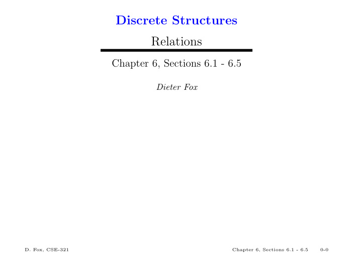 discrete structures relations