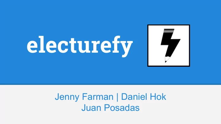 electurefy