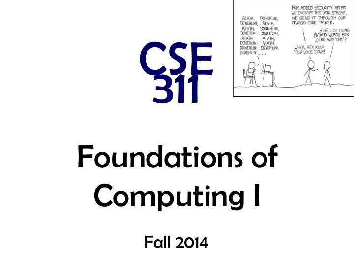 cse 311