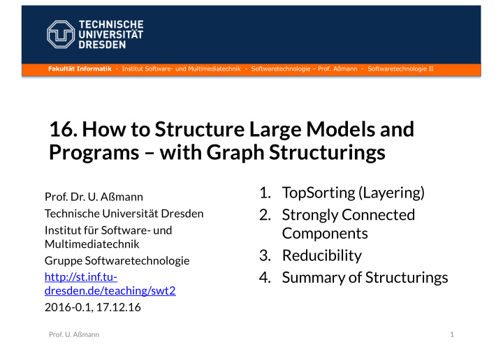 16 how to structure large models and programs with graph