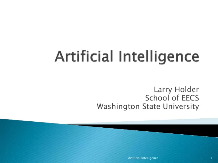 larry holder school of eecs washington state university
