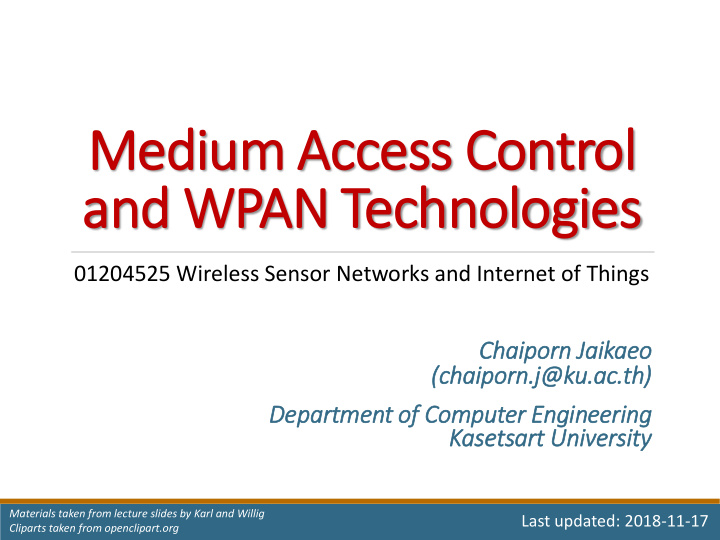 medium access control