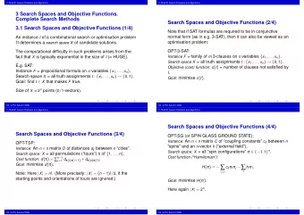 H (  ) =   c ij  i  j   h i  i .  i , j   i Note: Here | X | = n ! .