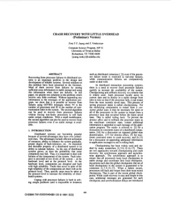 (Preliminary Version) zyxwvutsrqponmlkjihgfedcbaZYXWVUTSRQPONMLKJIHGFEDCBA Venka,!esan