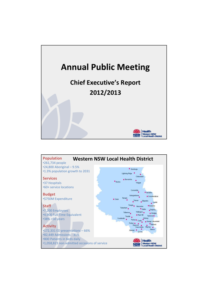 annual public meeting