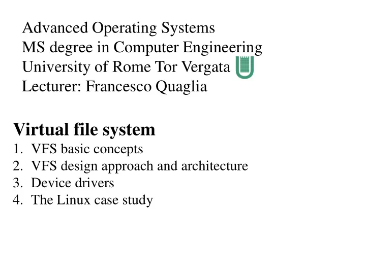 virtual file system